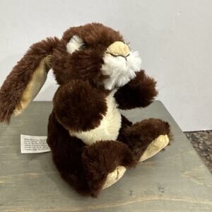 Vintage Mary Meyer Long Eared Bunny Rabbit Stuffed Animal Plush Toy Small EUC